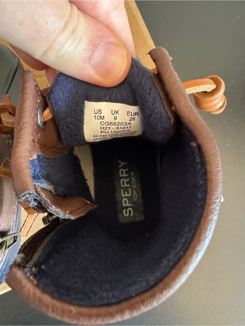 NWT Toddler 10 Sperry Saltwater Duck Boots